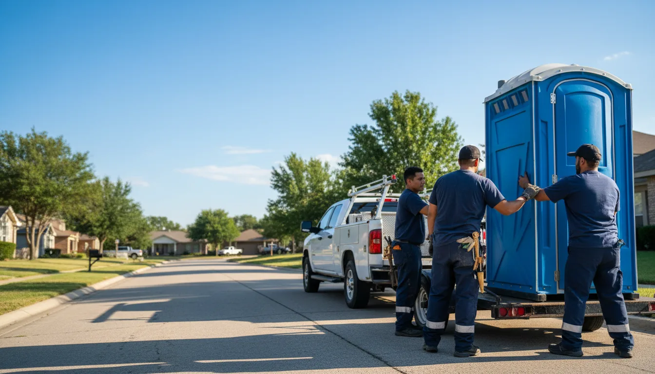 Portable Toilet Rental in Titusville, NJ near me